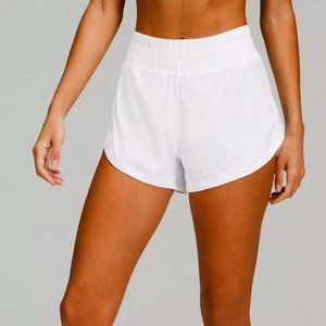LULULEMON TRACK THAT HIGH-RISE LINED SHORTS 3" INSEAM